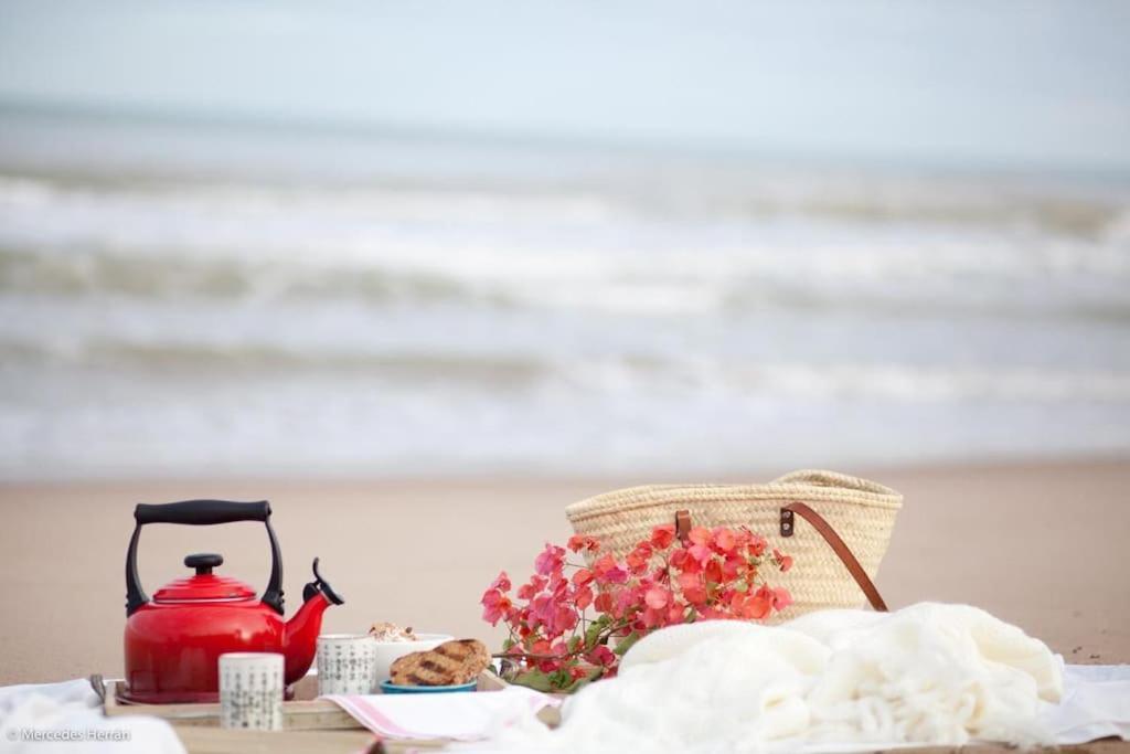 Beachfront House, Valencia, Wifi, Paddle Surf Board, Incredible Views Sueca Luaran gambar