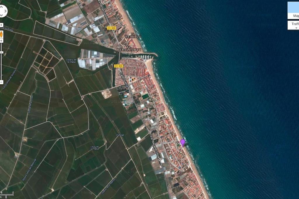 Beachfront House, Valencia, Wifi, Paddle Surf Board, Incredible Views Sueca Luaran gambar
